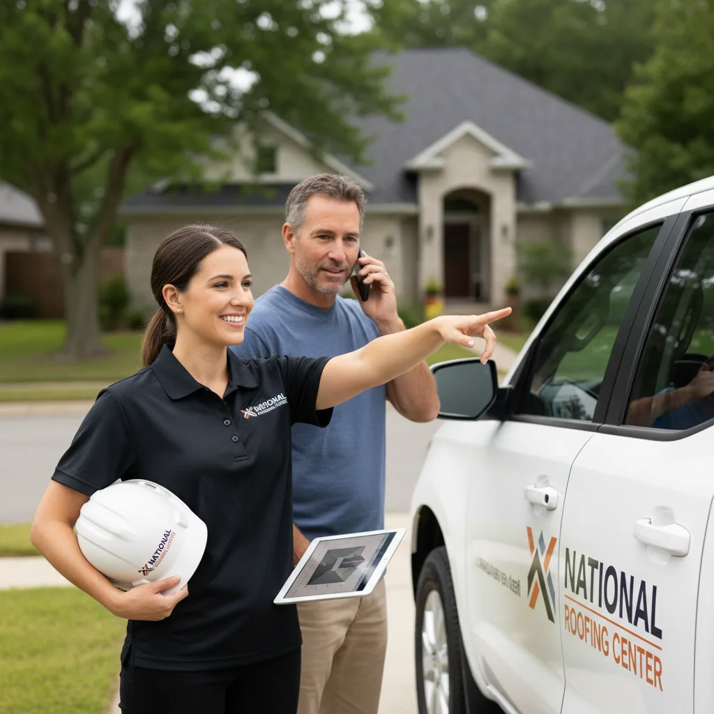 National Roofing Center customer support in Ladoga