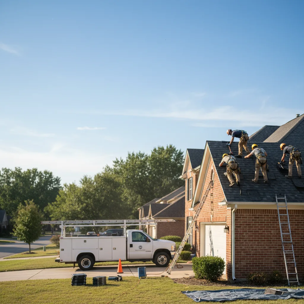 Roof Repair in Ladoga